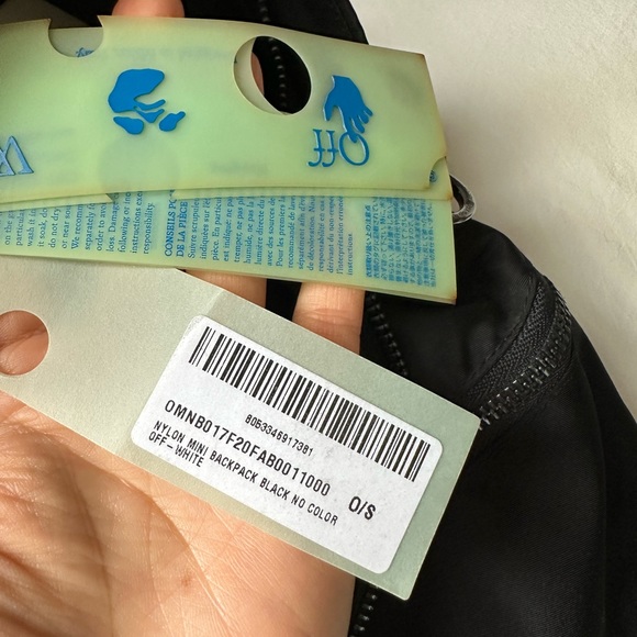 OFF-WHITE Nylon Mini Icon Backpack - Picture 10 of 12